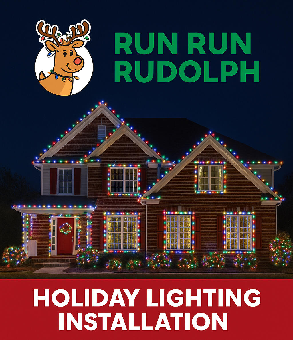 Run Run Rudolph Sign Run Run Rudolph